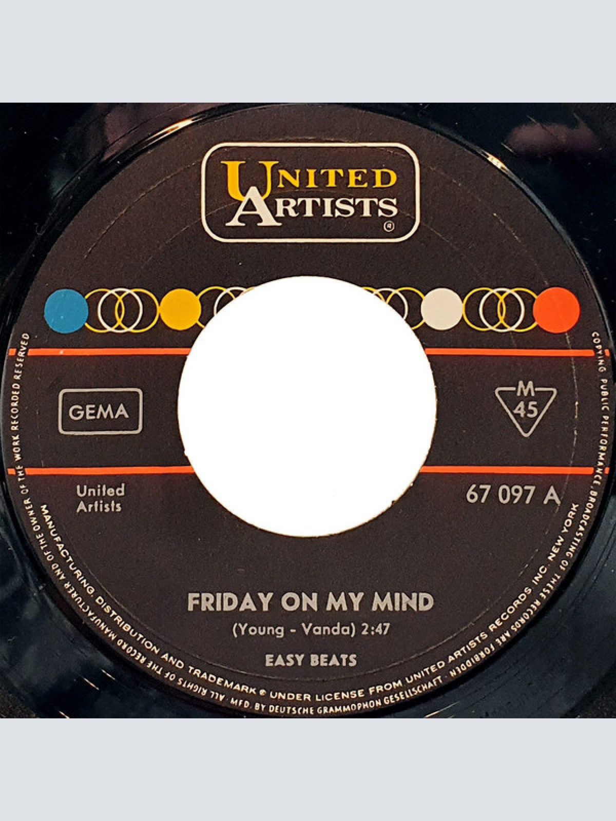Vinyl / Easy Beats* - Friday On My Mind