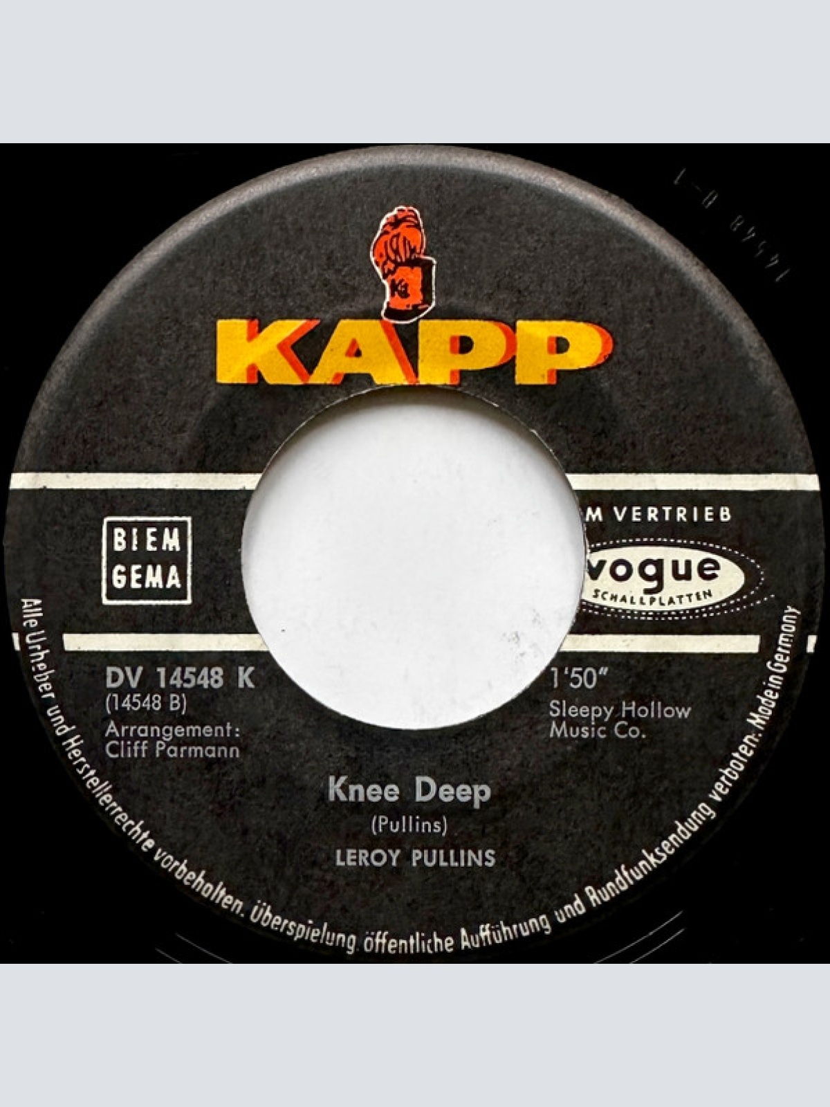 Vinyl / Leroy Pullins - I'm A Nut