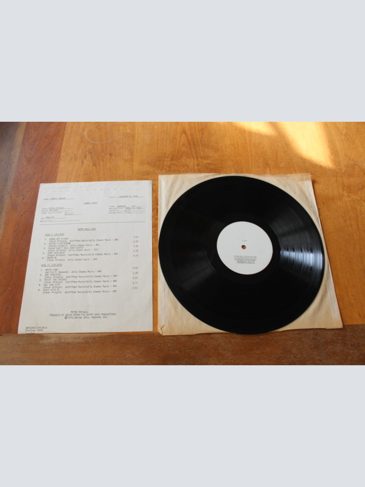 Vinyl / Peter Pringle - Peter Pringle