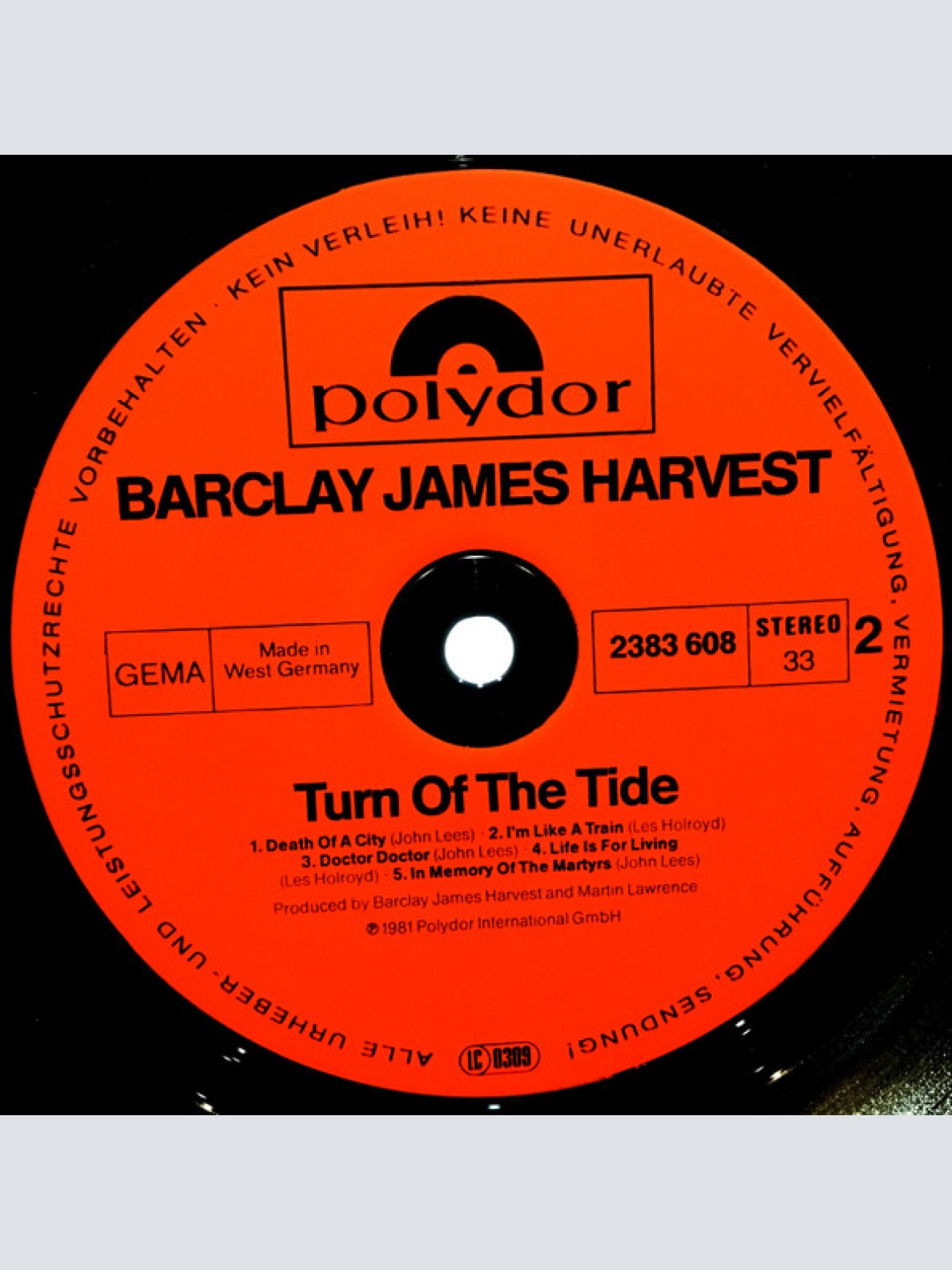 Vinyl / Barclay James Harvest - Turn Of The Tide