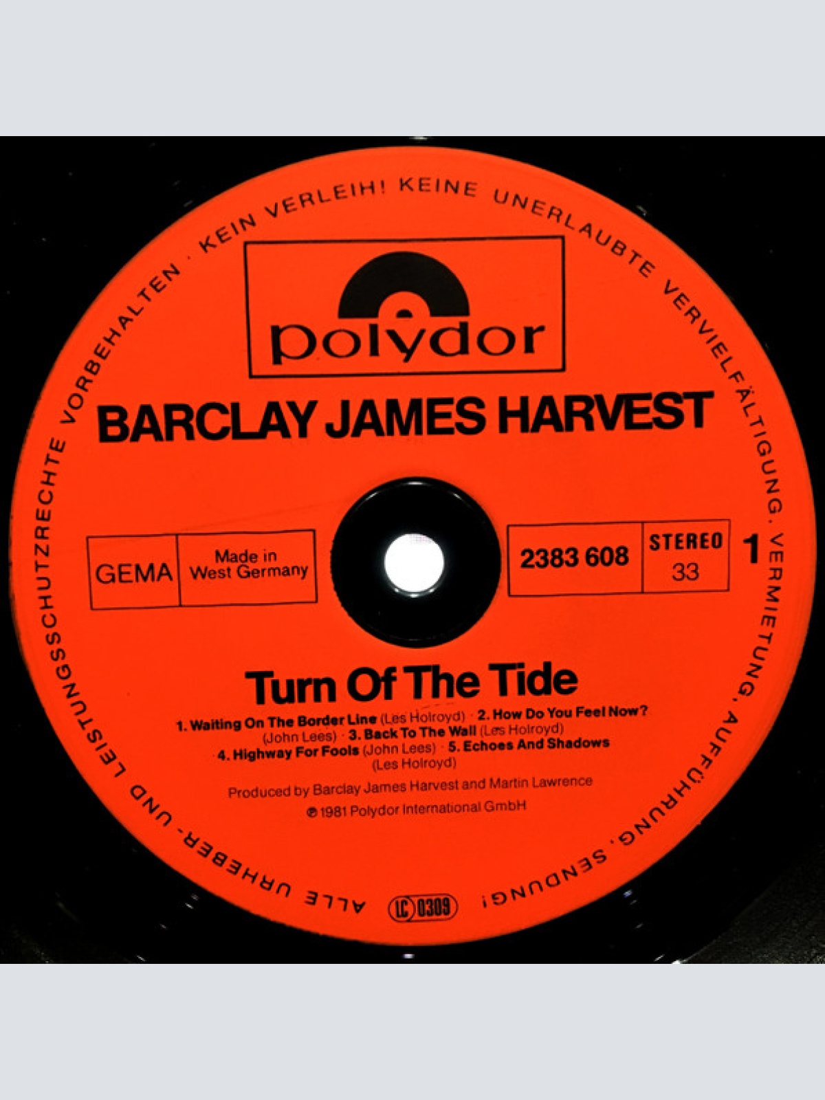 Vinyl / Barclay James Harvest - Turn Of The Tide