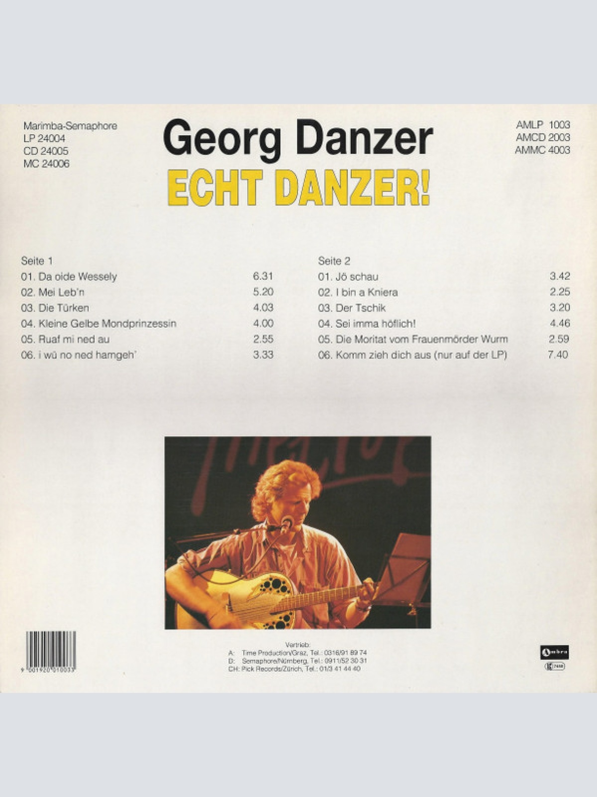 Vinyl / Georg Danzer - Echt Danzer!