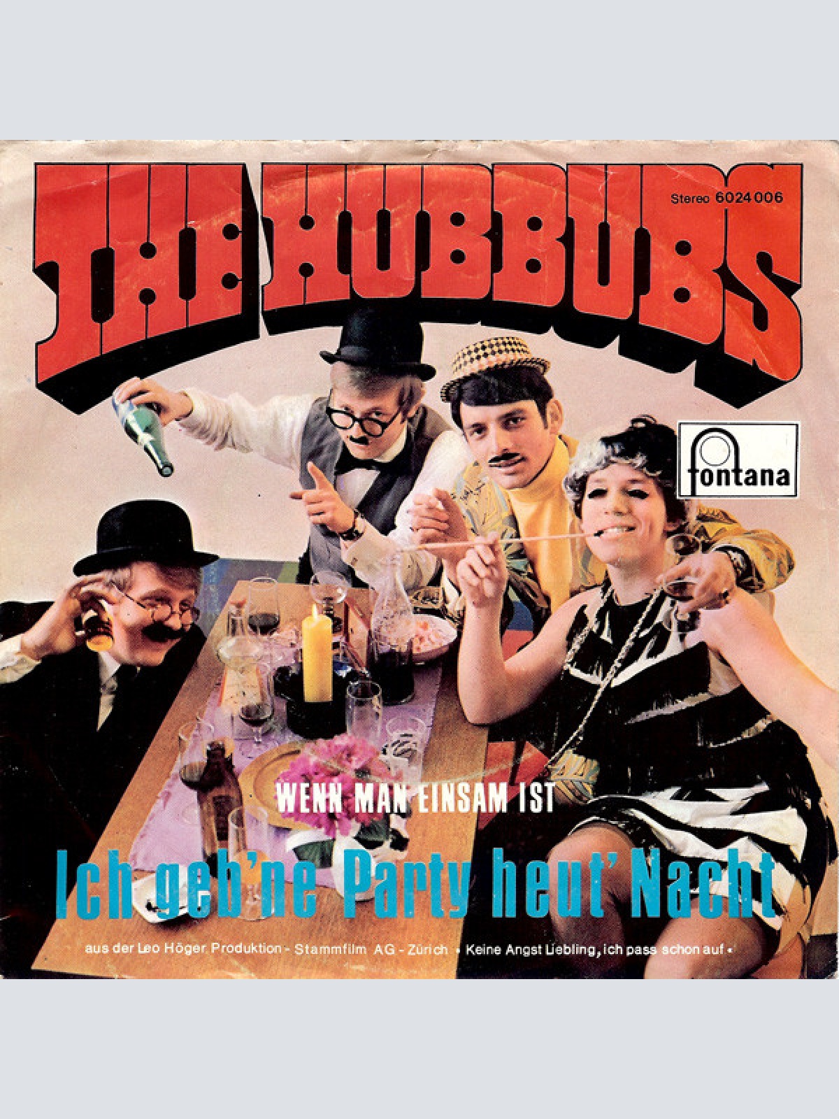 Vinyl / The Hubbubs - Ich Geb' Ne Party Heut' Nacht