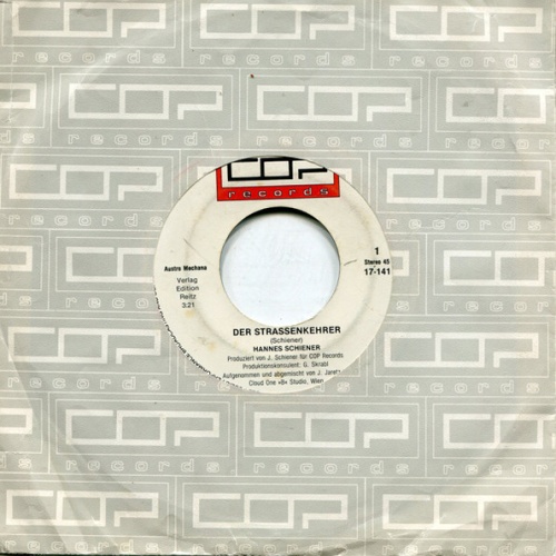Vinyl / Hannes Schiener - Der Strassenkehrer