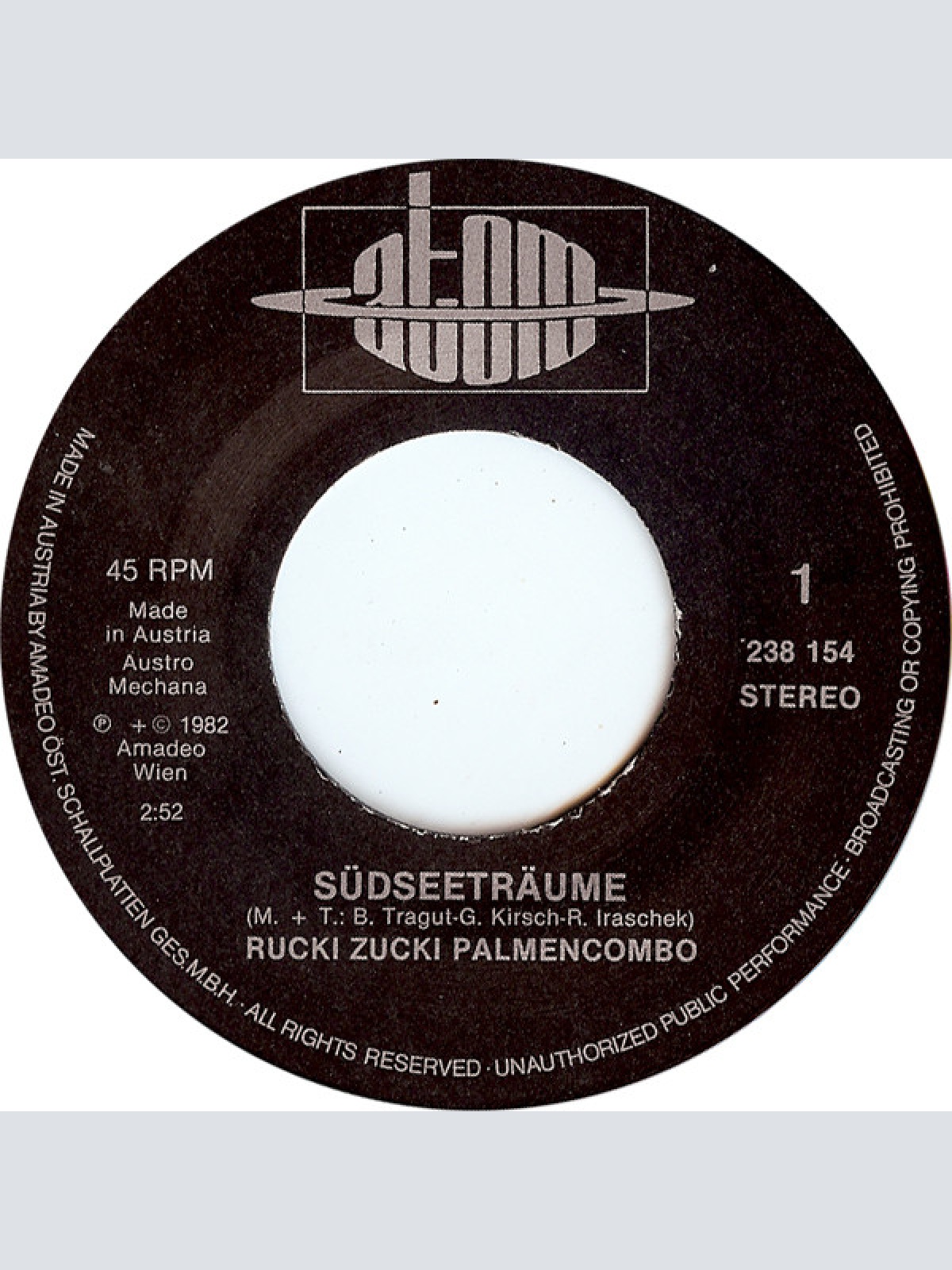 Vinyl / Rucki Zucki Palmencombo - Südseeträume