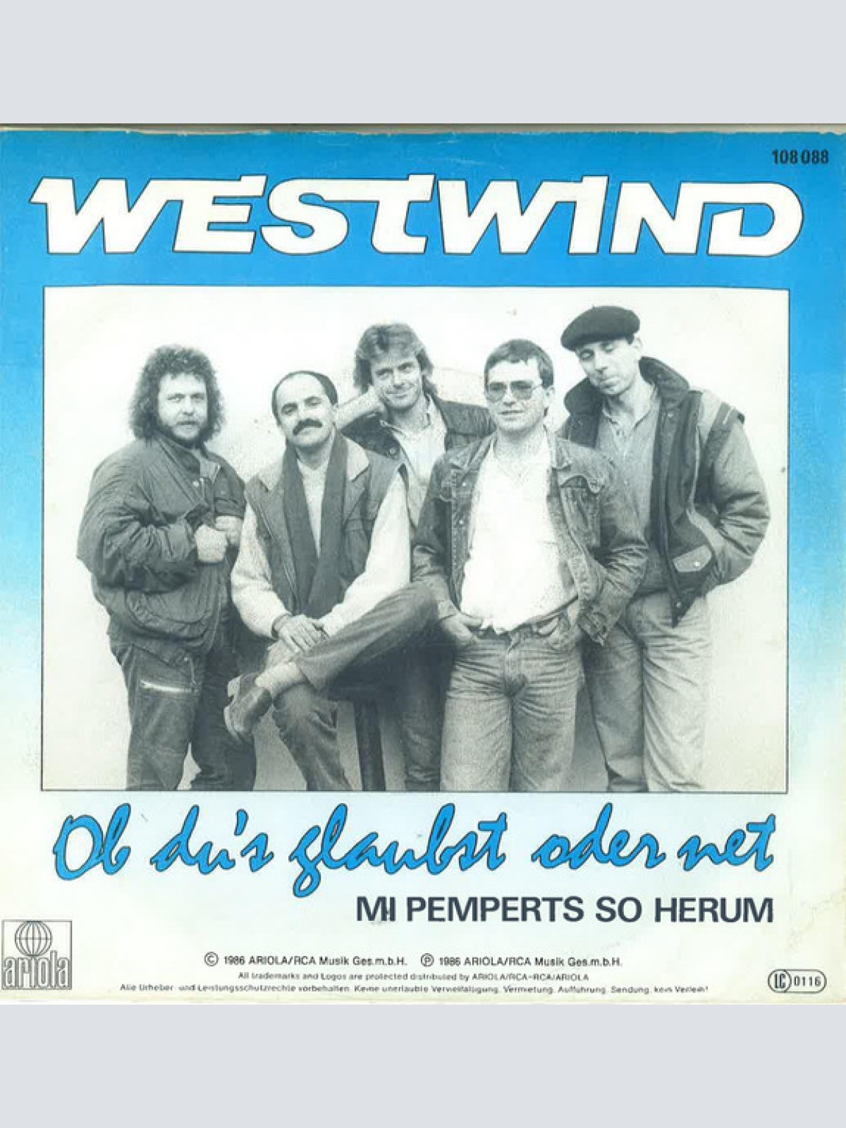 Vinyl / Westwind (7) - Ob Du's Glaubst Oder Net