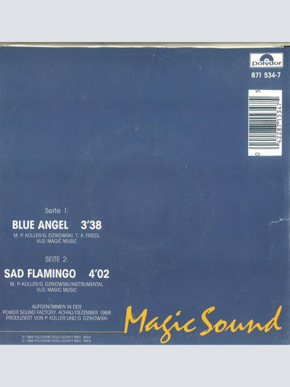 Vinyl / Magic Sound (2) - Blue Angel