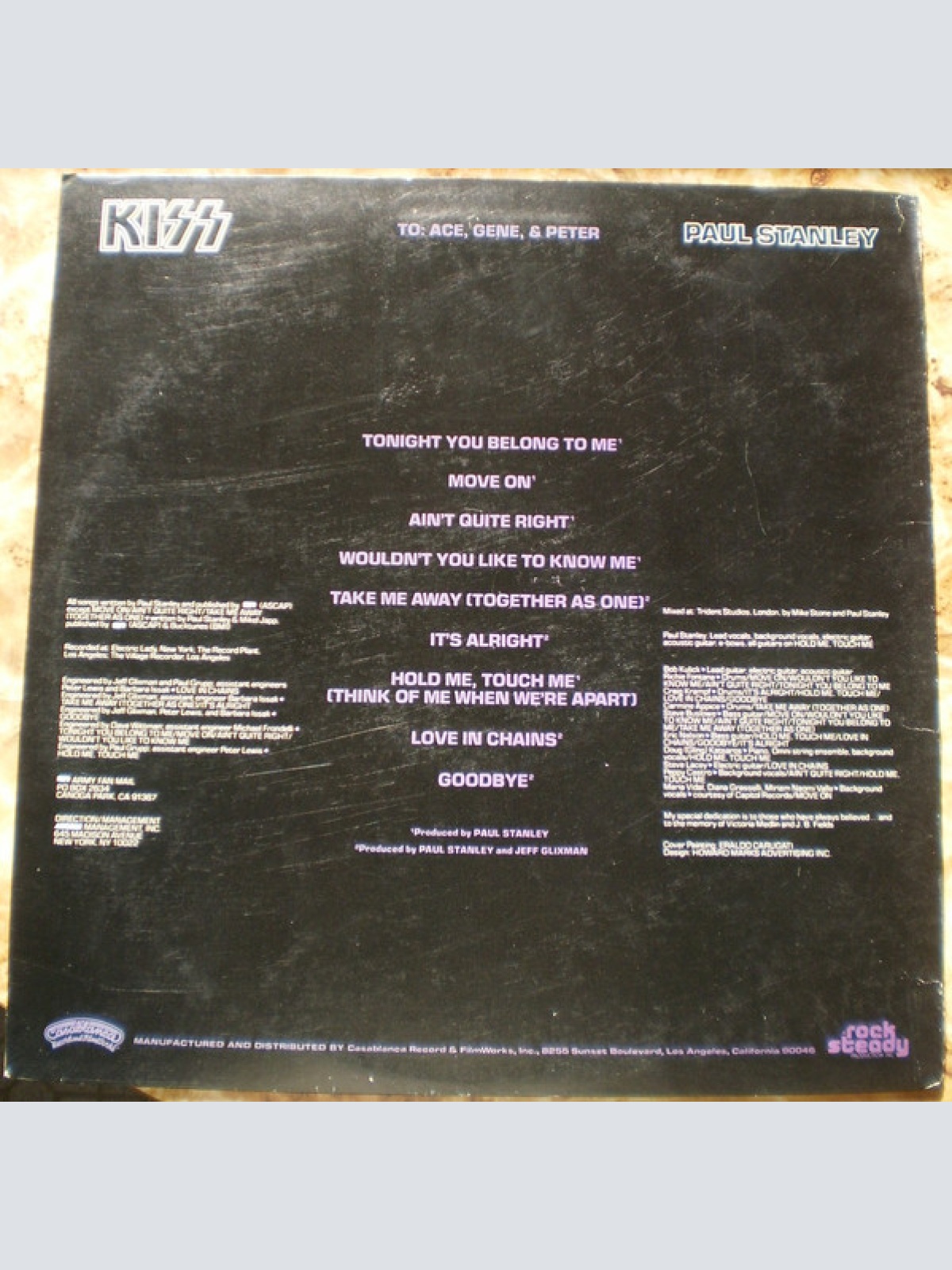 Vinyl / Kiss, Paul Stanley - Paul Stanley