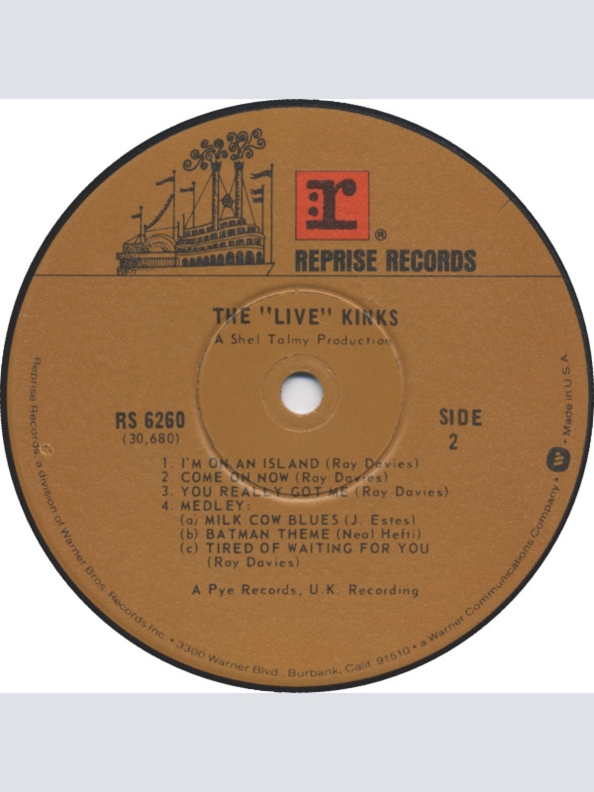 Vinyl / The Kinks - The Live Kinks