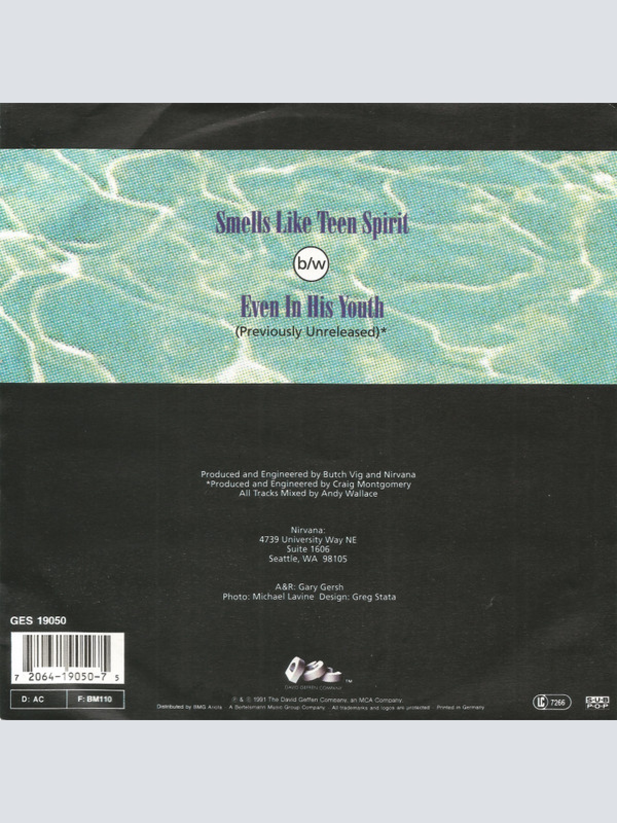 Vinyl / Nirvana - Smells Like Teen Spirit