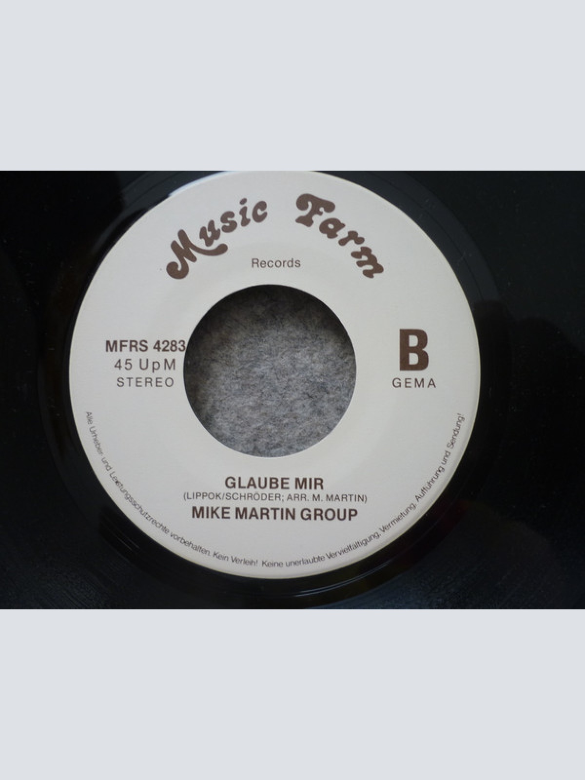 Vinyl / Mike Martin Group - Gorilla / Glaube Mir