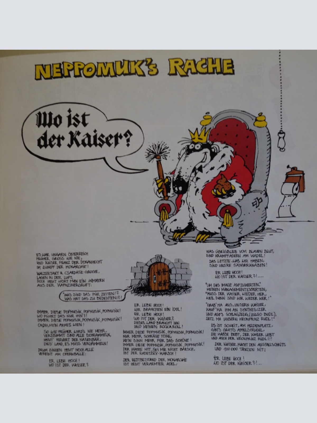 Vinyl / EAV (Erste Allgemeine Verunsicherung) - Neppomuk's Rache (Dieses Land Braucht Einen Kaiser)