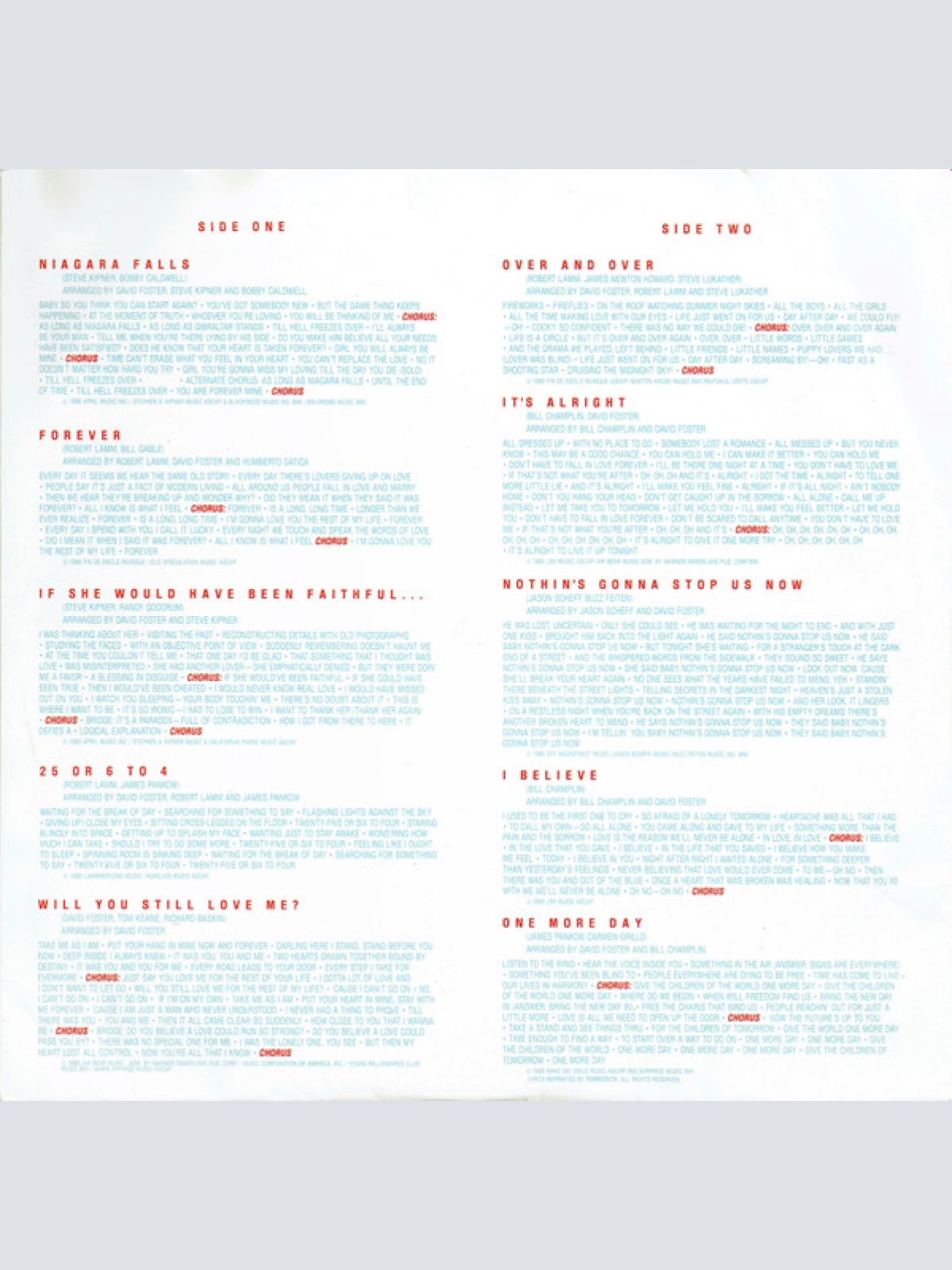 Vinyl / Chicago (2) - Chicago 18