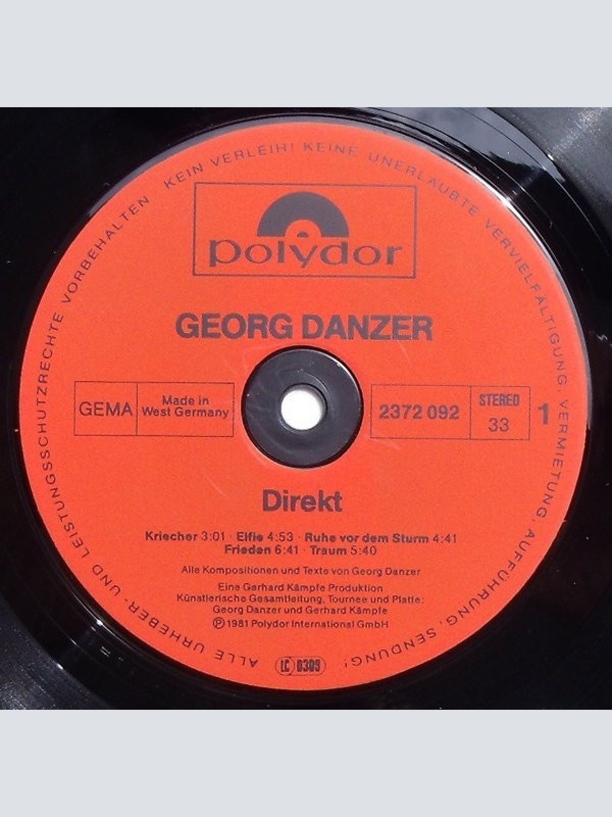 Vinyl / Danzer* - Direkt