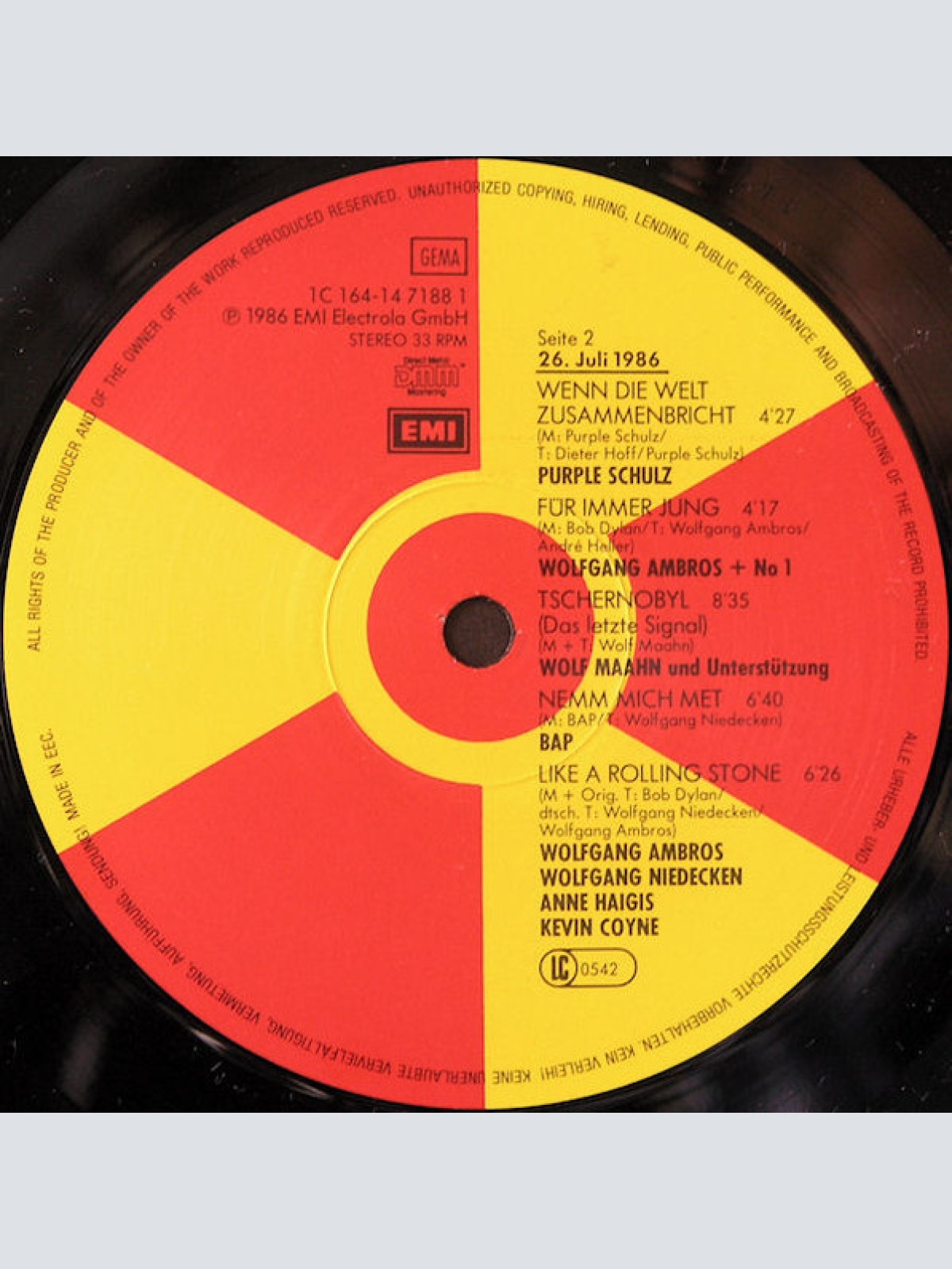 Vinyl / Various - Waahnsinn