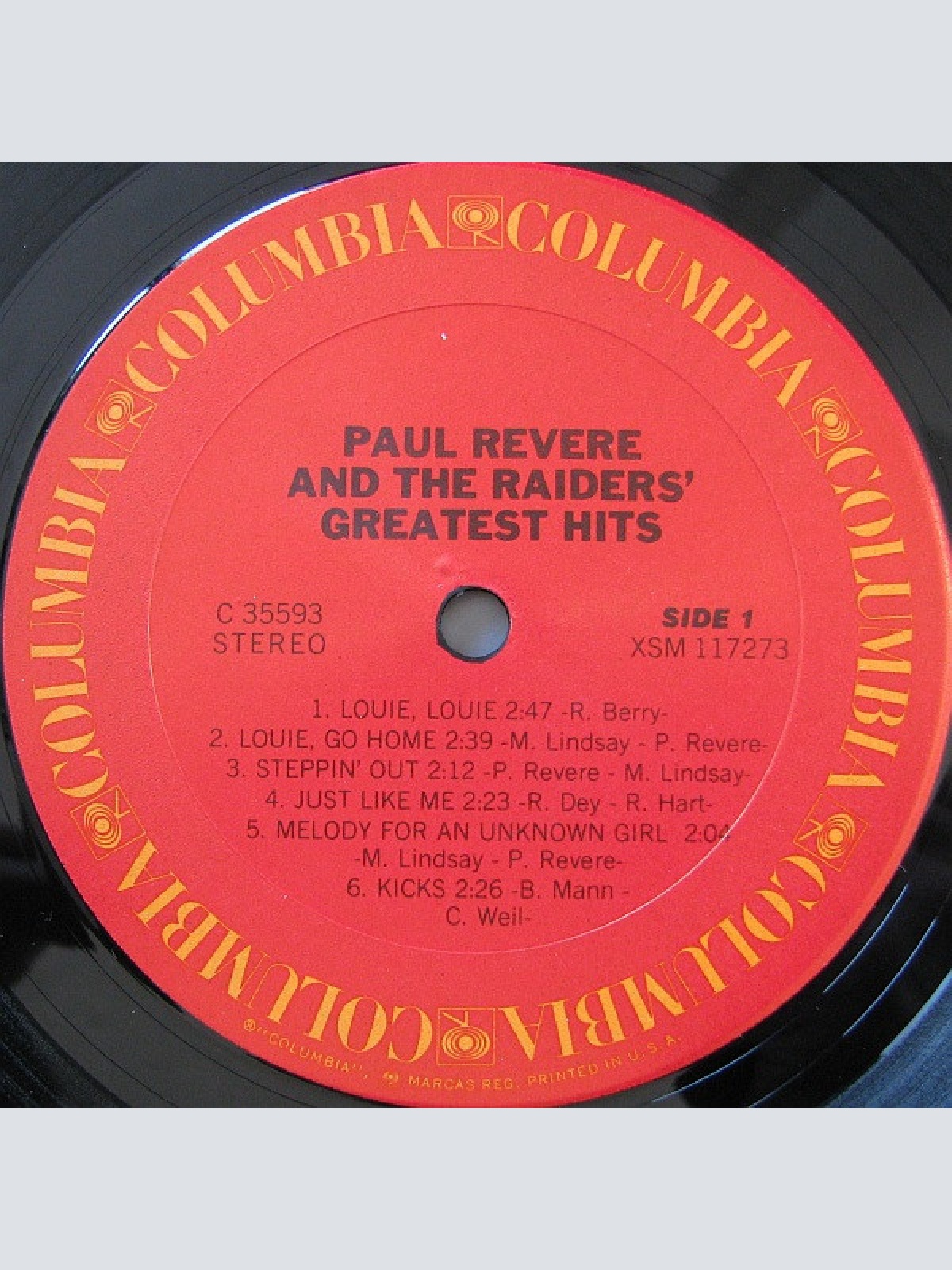 Vinyl / Paul Revere & The Raiders - Greatest Hits