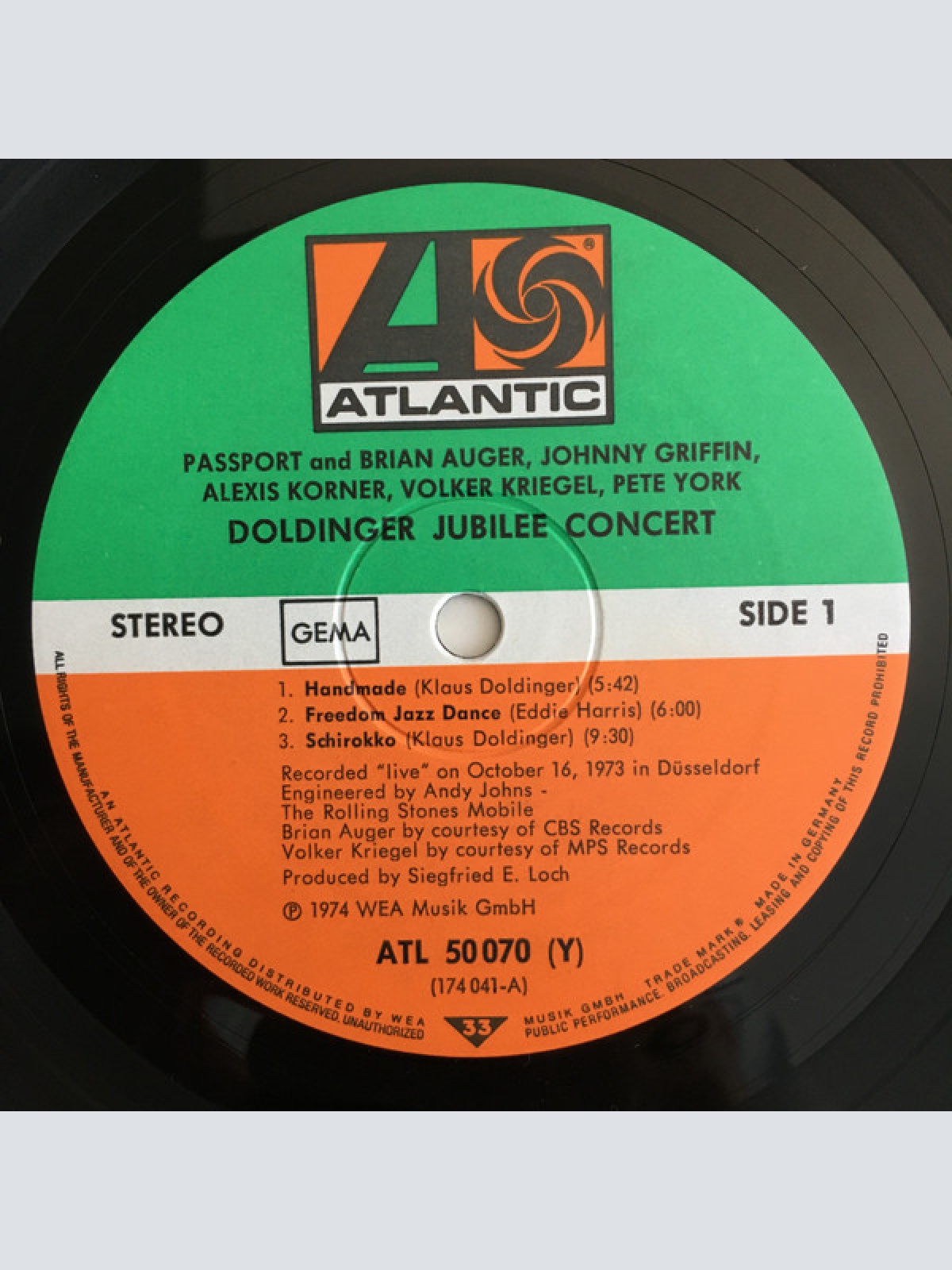 Vinyl / Passport (2) And Brian Auger, Johnny Griffin, Alexis Korner, Volker Kriegel, Pete York - Doldinger Jubilee Concert