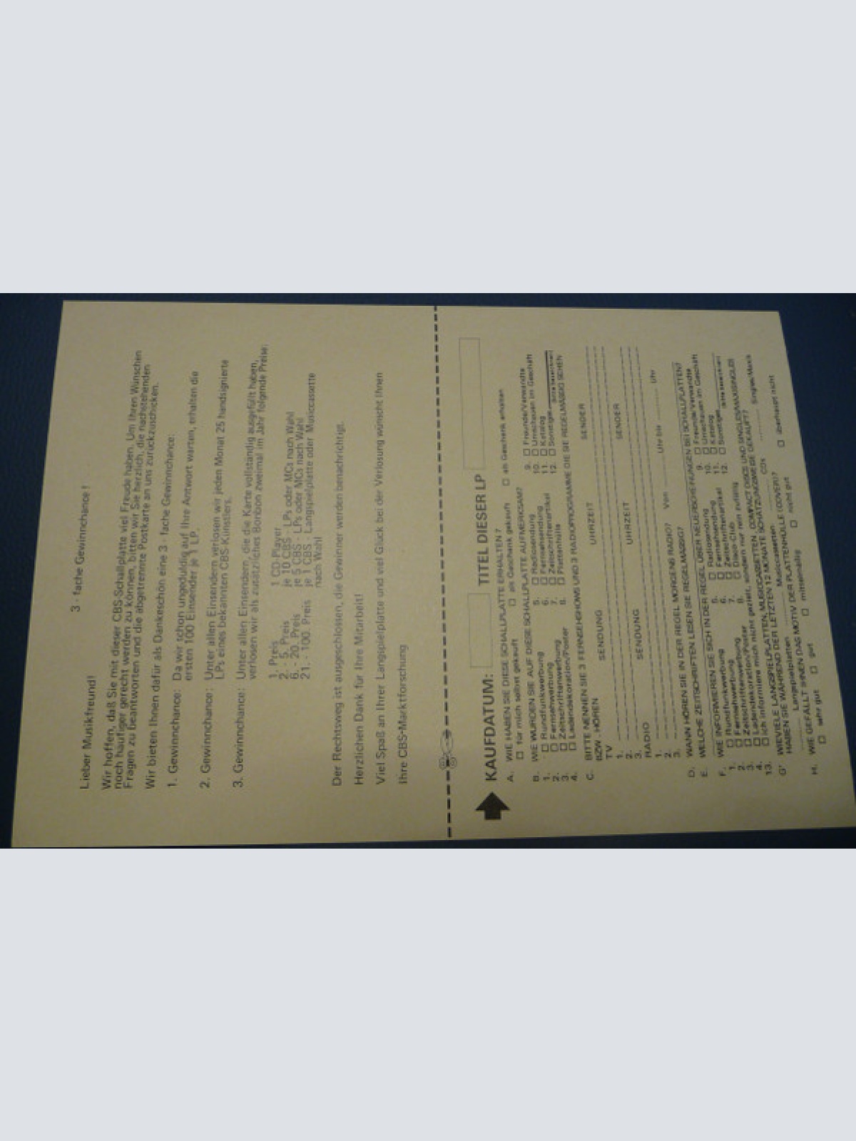 Vinyl / Roy Orbison - Blue Bayou (Seine 24 Schönsten Love-Songs)