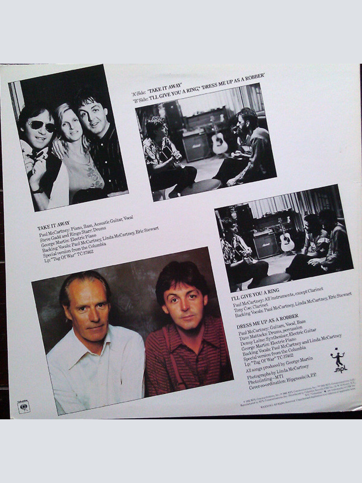 Vinyl / Paul McCartney - Take It Away