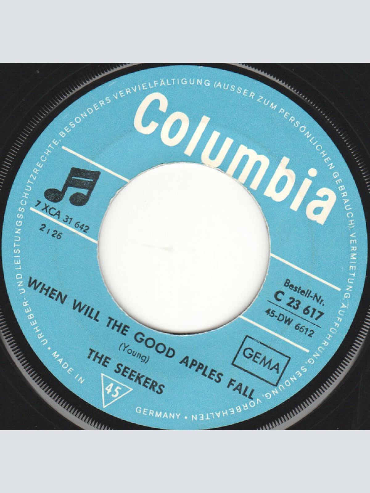 Vinyl / The Seekers - When Will The Good Apples Fall