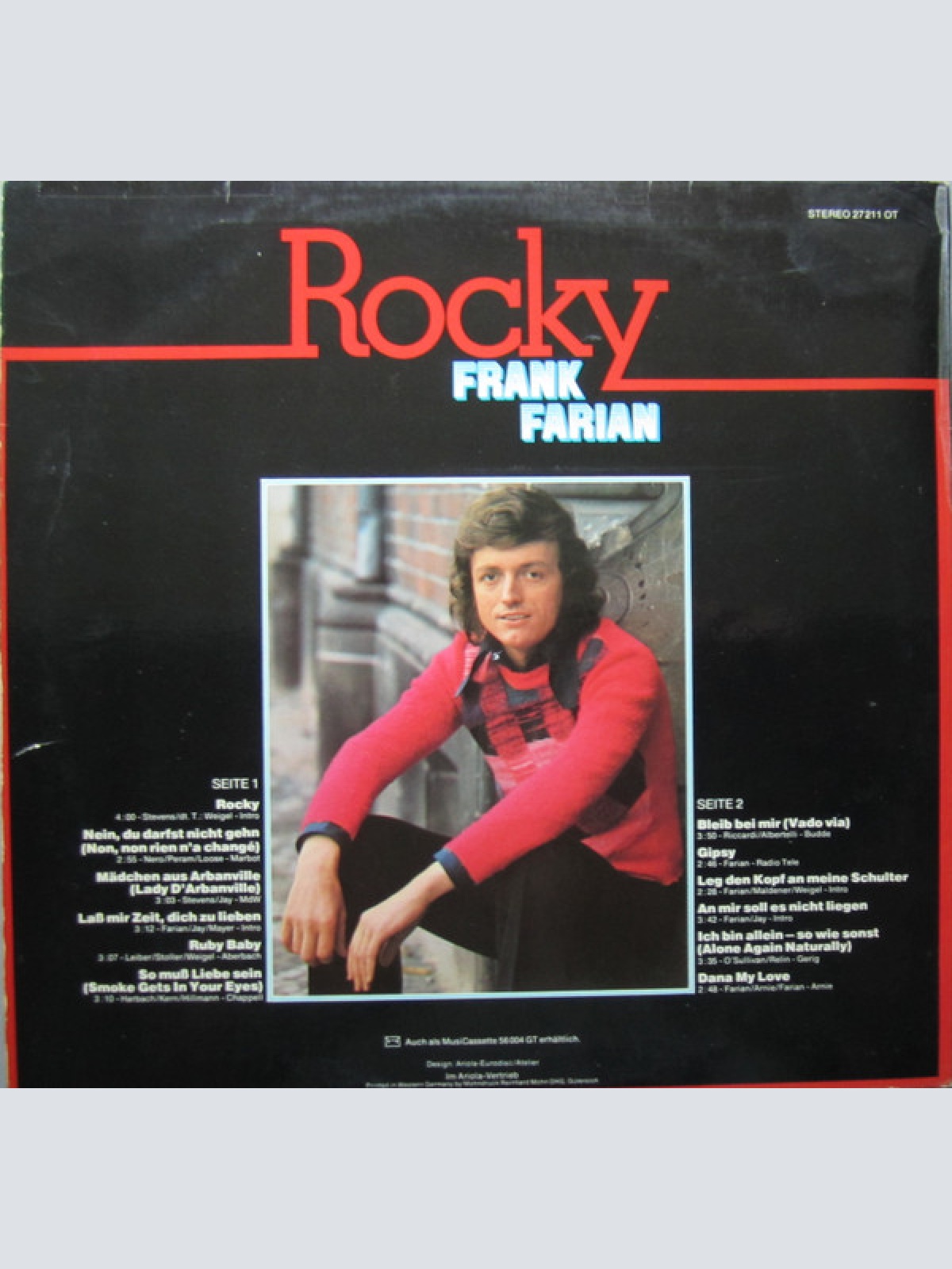 Vinyl / Frank Farian - Rocky