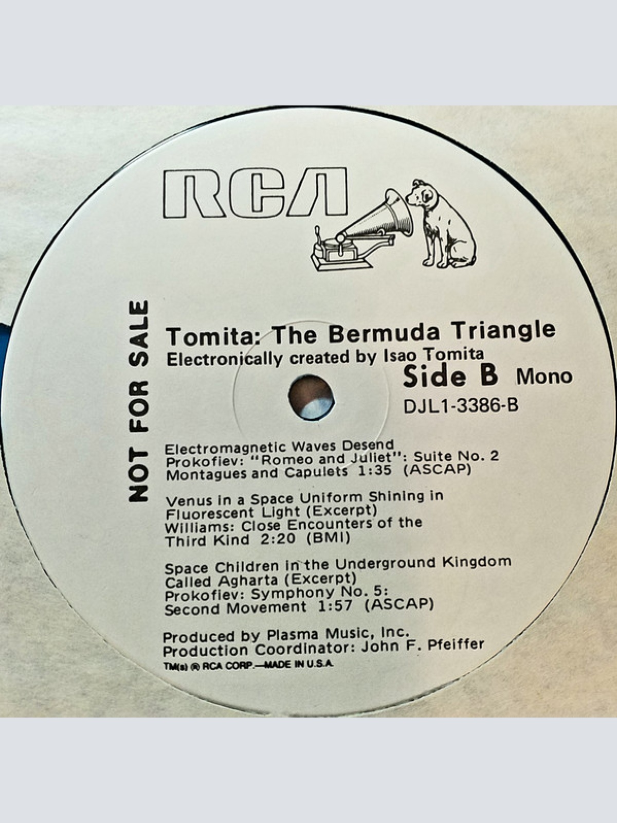 Vinyl / Tomita - The Bermuda Triangle