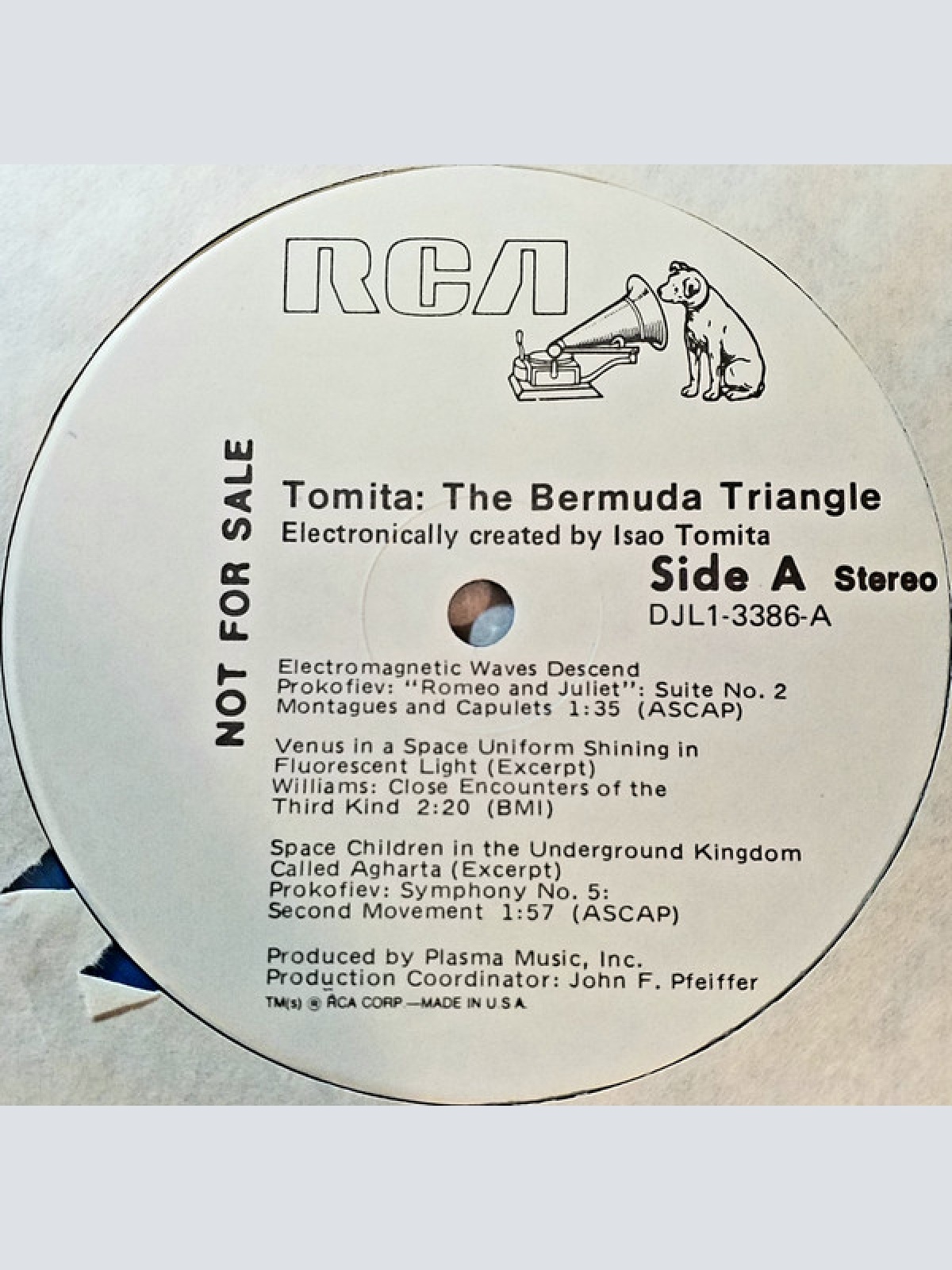 Vinyl / Tomita - The Bermuda Triangle