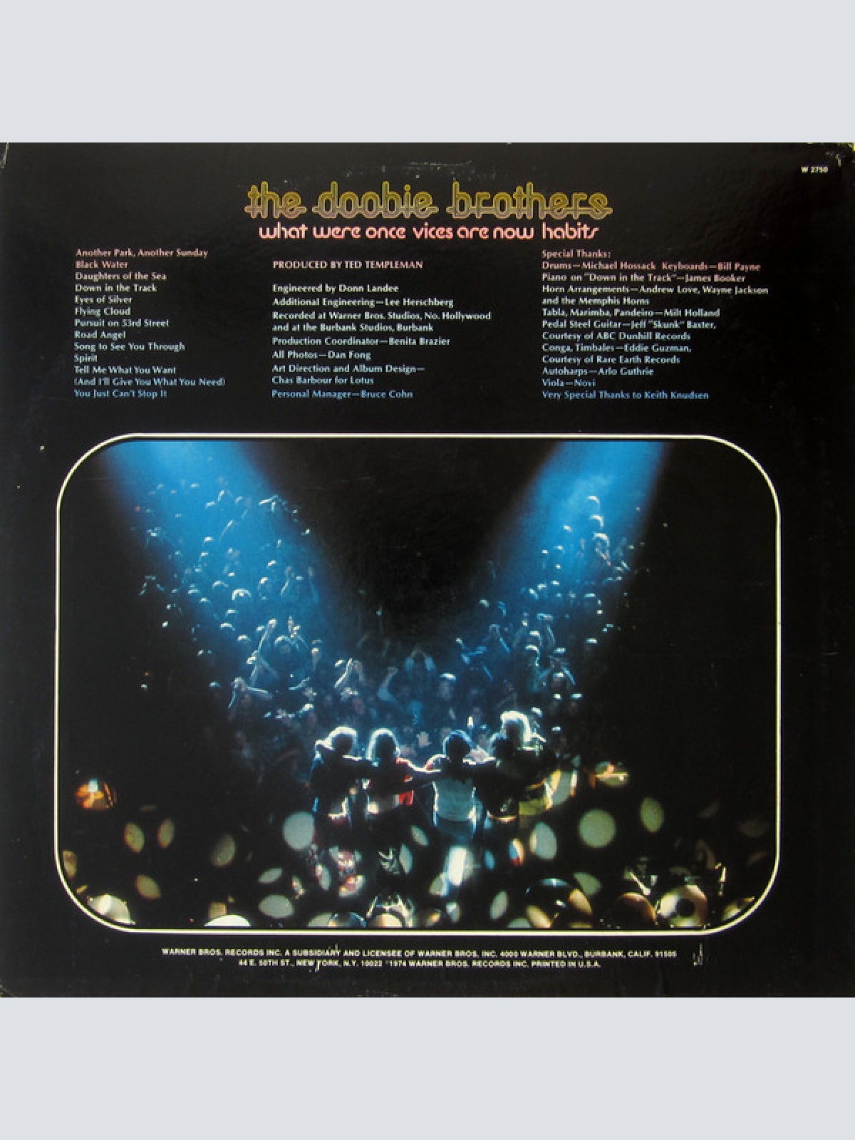 Vinyl / The Doobie Brothers - What Were Once Vices Are Now Habits