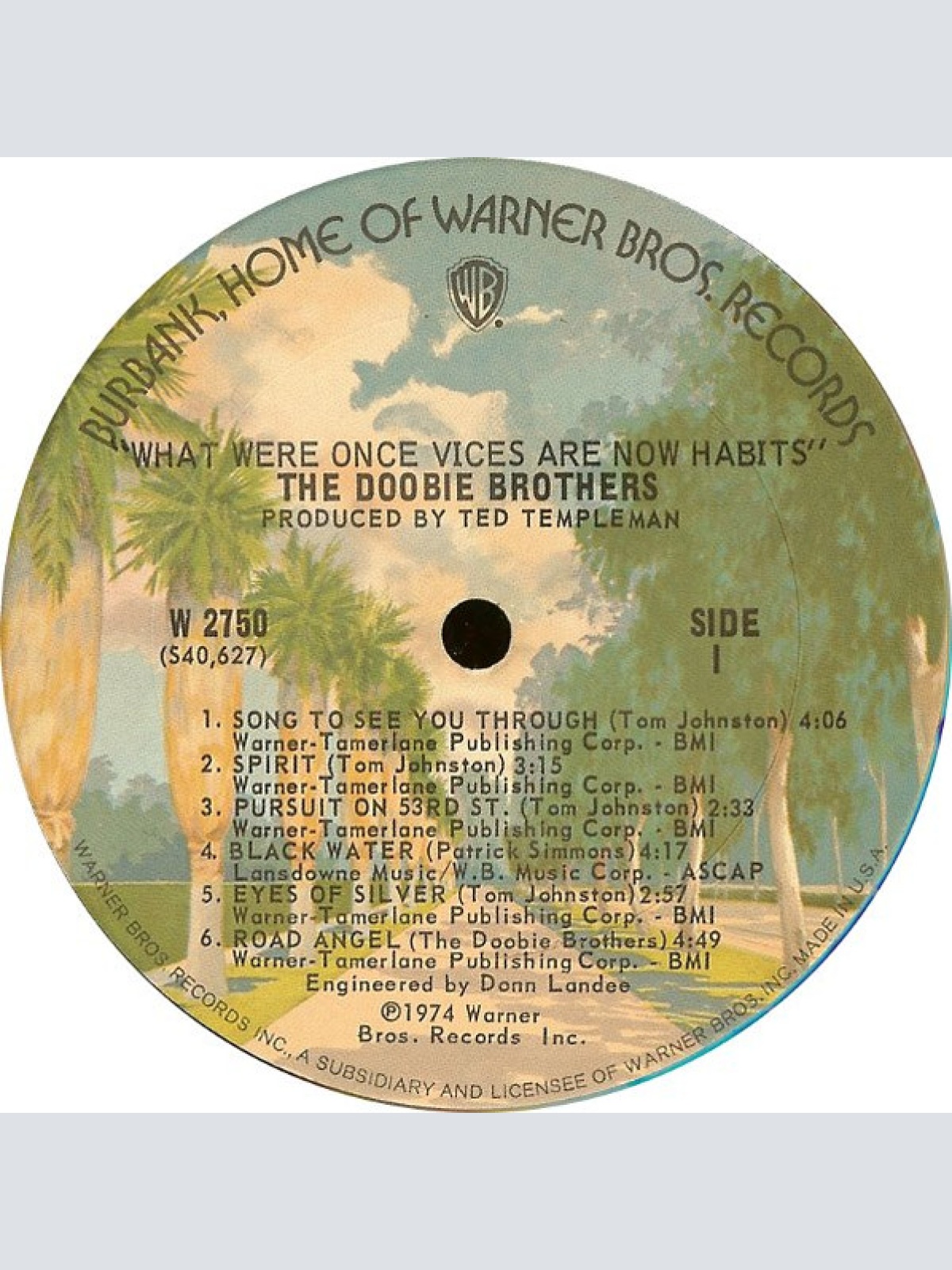 Vinyl / The Doobie Brothers - What Were Once Vices Are Now Habits