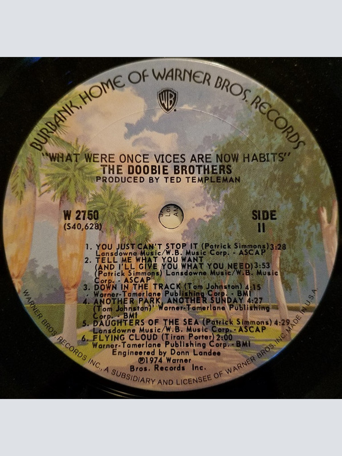 Vinyl / The Doobie Brothers - What Were Once Vices Are Now Habits