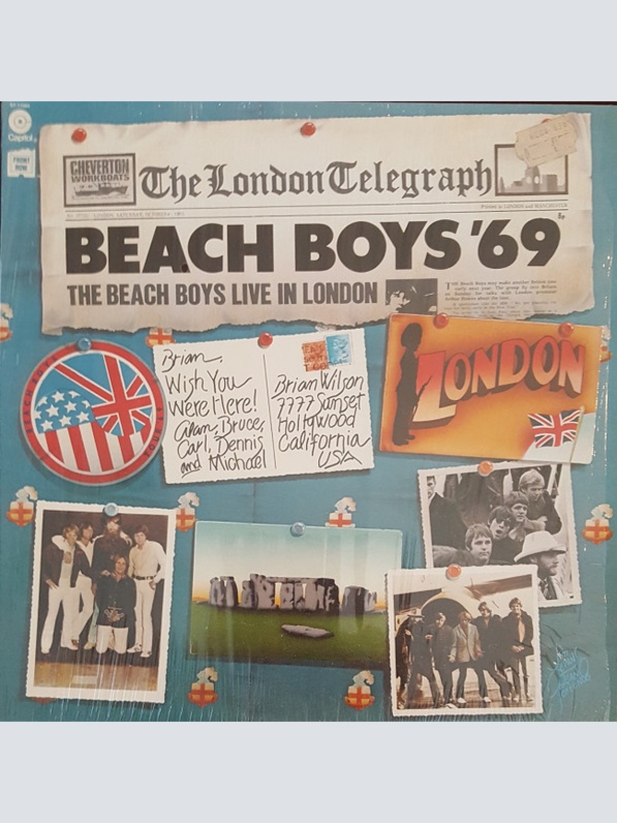 Vinyl / The Beach Boys - Beach Boys '69 (The Beach Boys Live In London)
