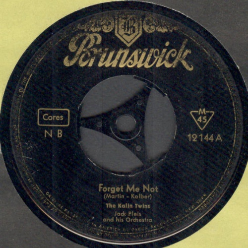 Vinyl / The Kalin Twins* - Forget Me Not / Dream Of Me