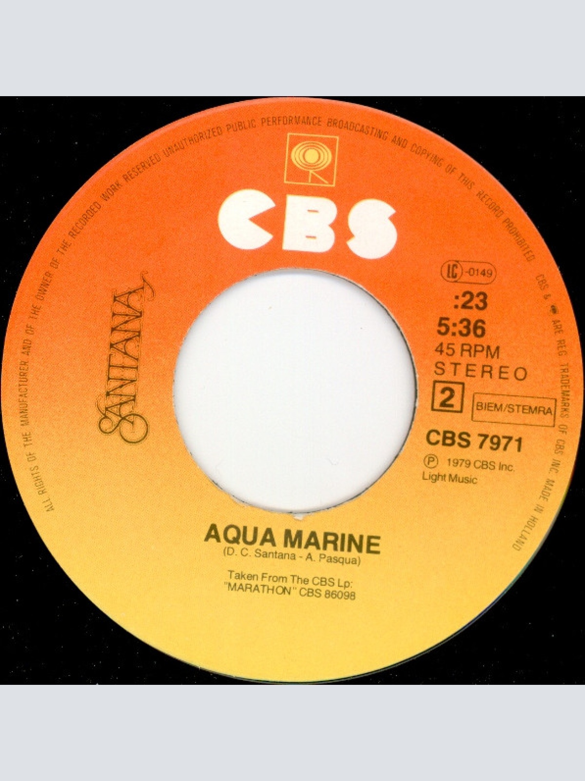 Vinyl / Santana - You Know That I Love You