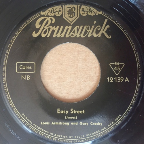 Vinyl / Louis Armstrong And Gary Crosby (2) - Easy Street