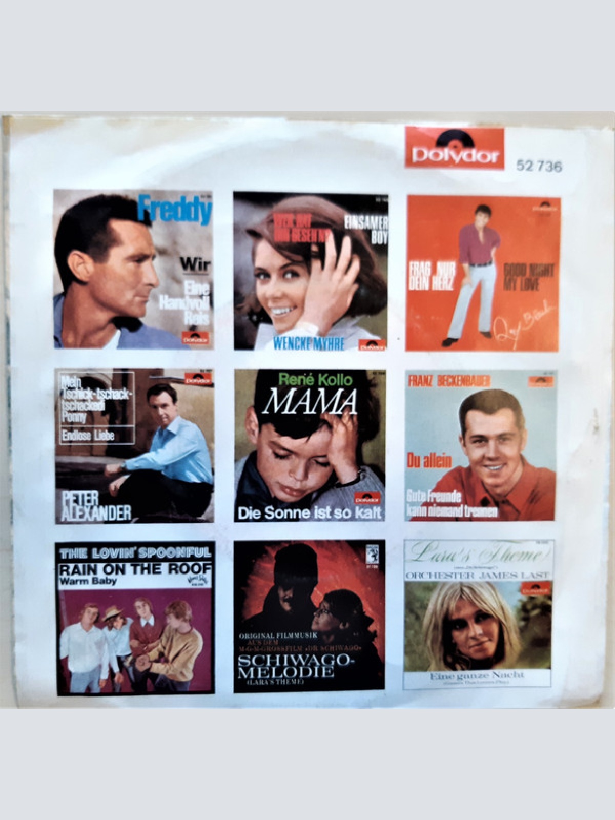 Vinyl / Renate Kern - Laß Den Dummen Kummer / Weinen Tut So Weh