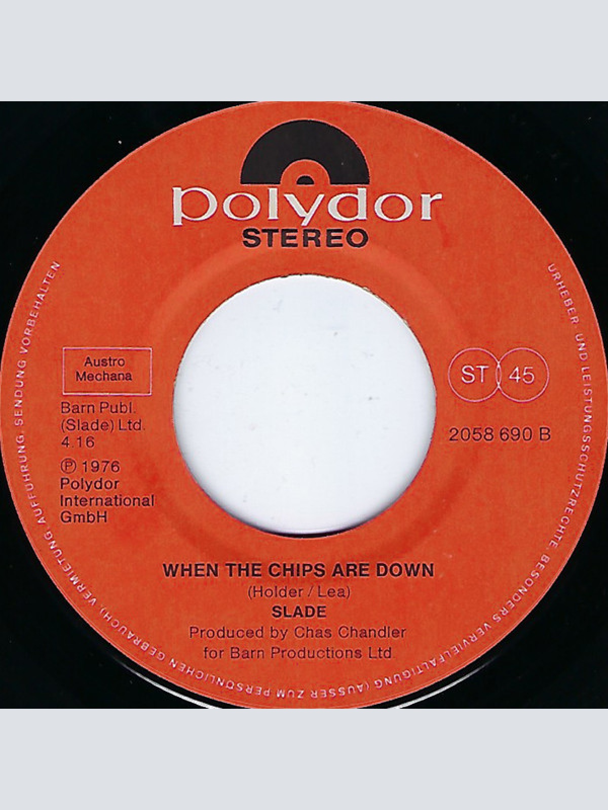 Vinyl / Slade - Let's Call It Quits