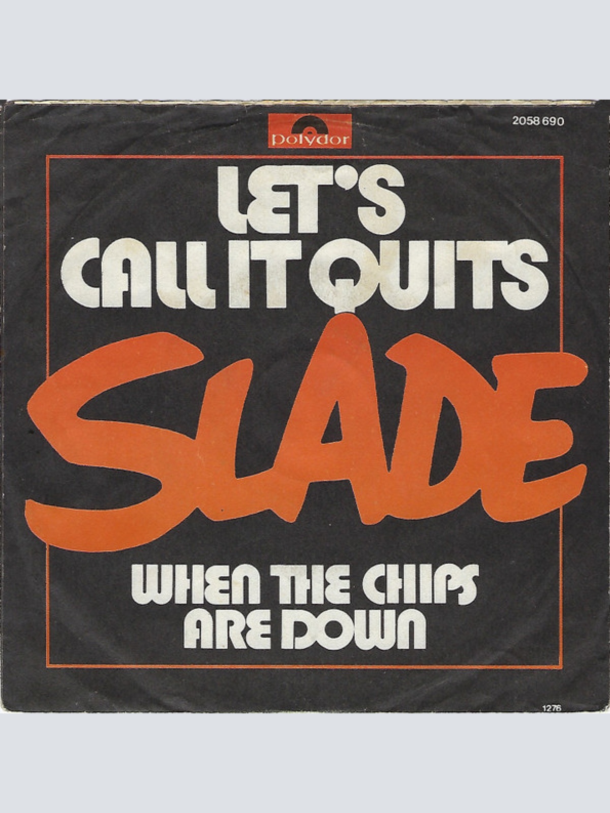 Vinyl / Slade - Let's Call It Quits