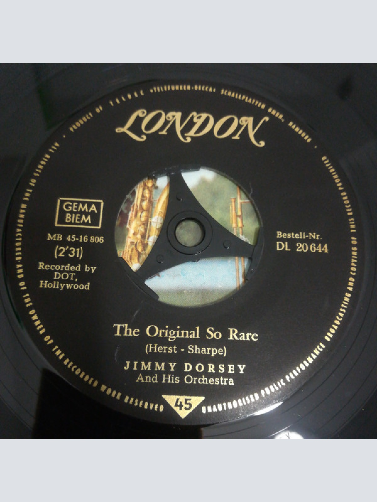 Vinyl / Jimmy Dorsey And His Orchestra - The Original So Rare / Jay Dee's Boogie Woogie