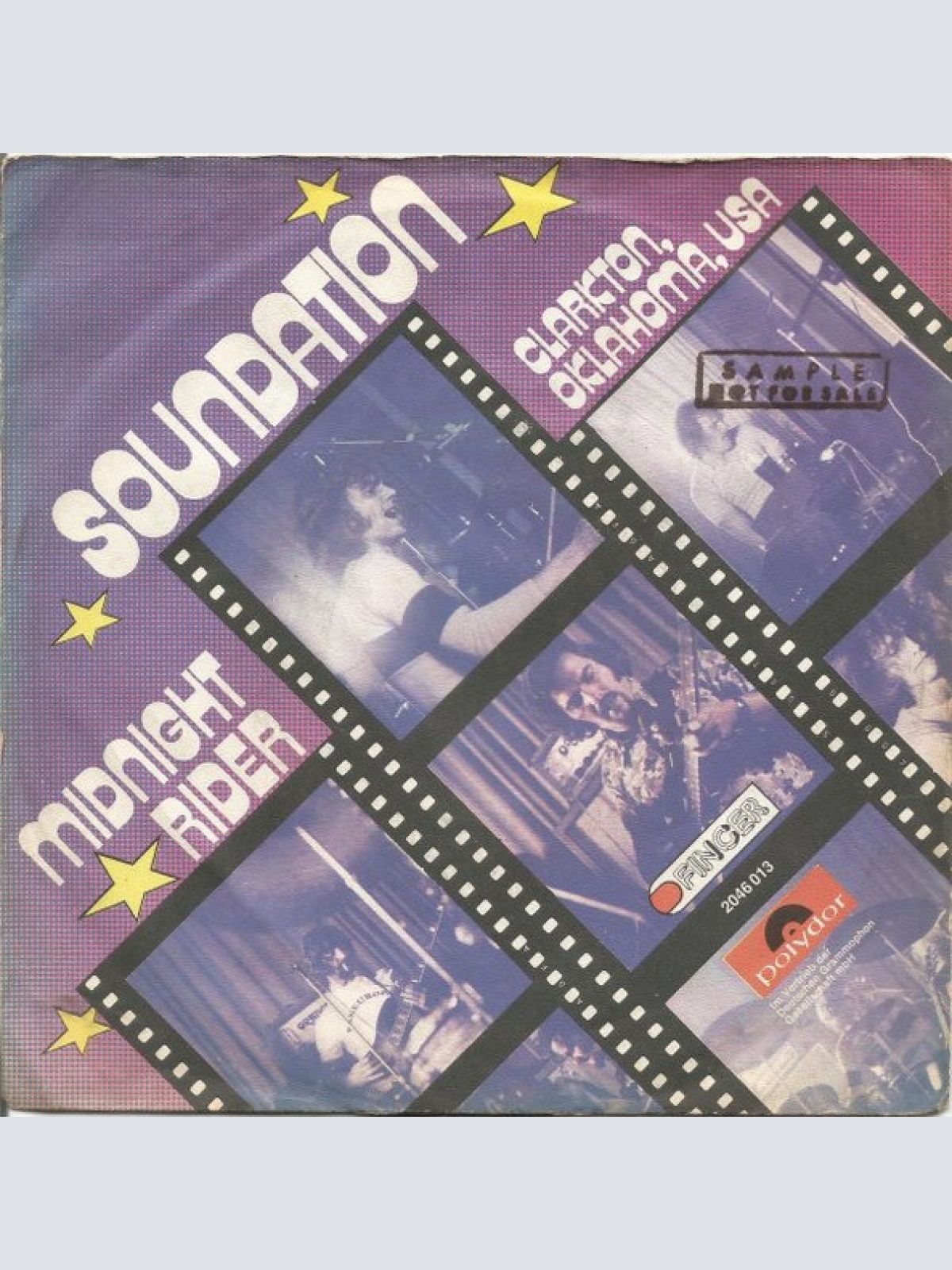 Vinyl / Soundation - Midnight Rider / Clarkton Oklahama