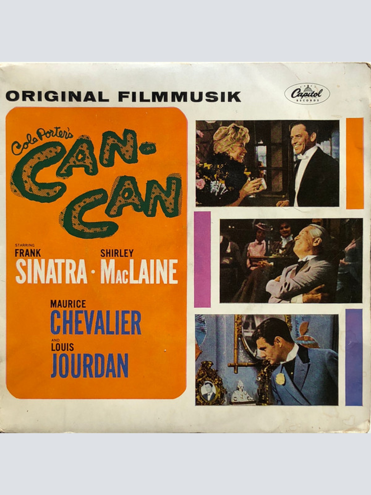 Vinyl / Frank Sinatra, Shirley MacLaine and Maurice Chevalier - Cole Porter's Can-Can