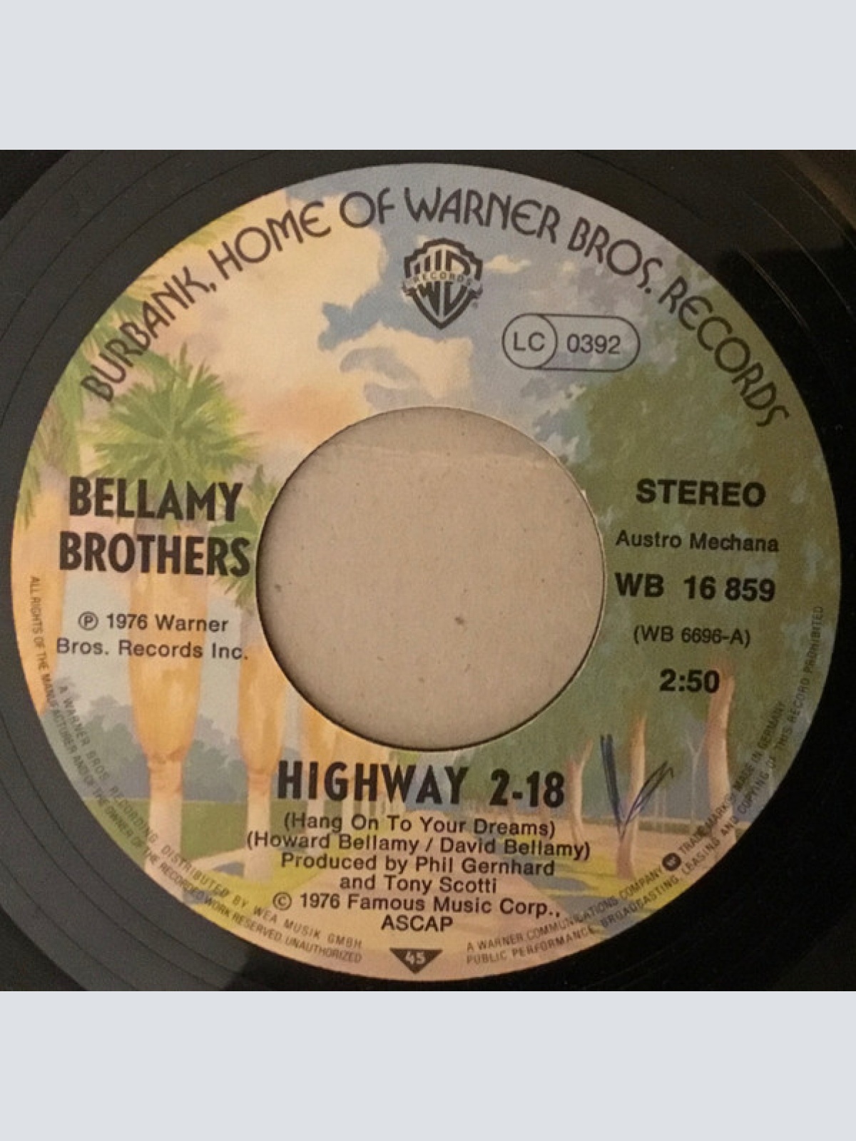 Vinyl / Bellamy Brothers - Highway 2-18 (Hang On To Your Dreams)