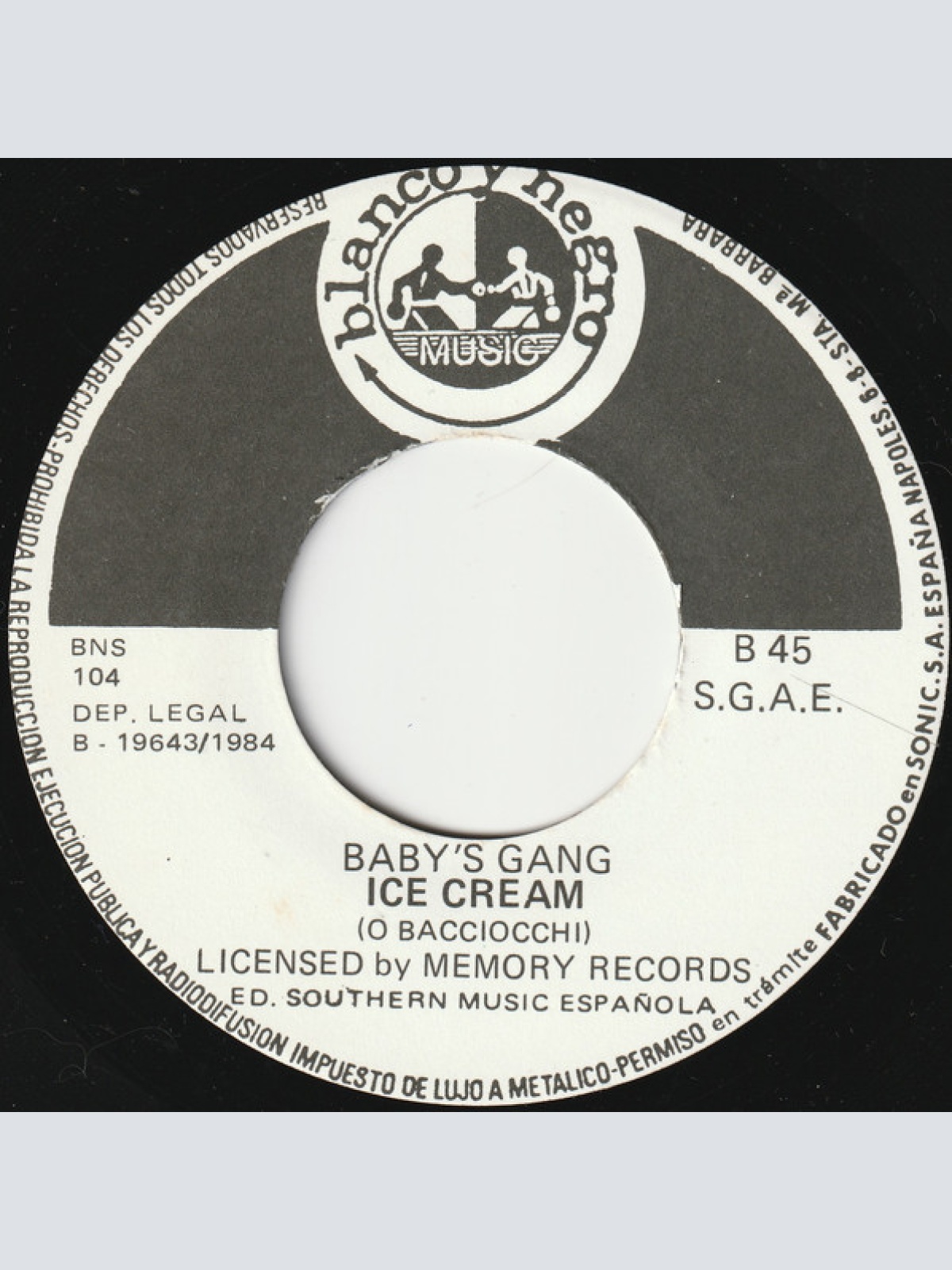 Vinyl / Baby's Gang - Happy Song