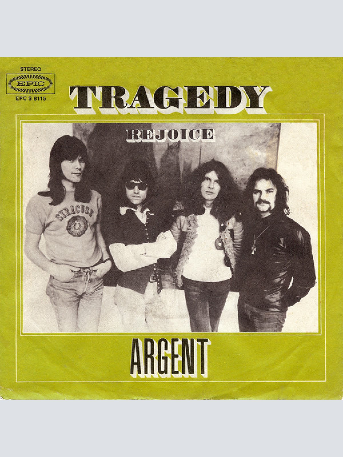 Vinyl / Argent - Tragedy