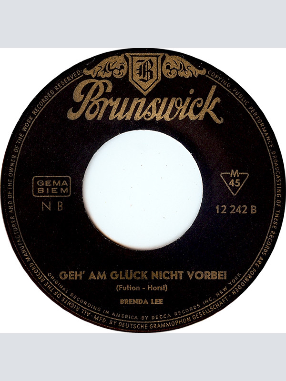 Vinyl / Brenda Lee - Darling Bye Bye