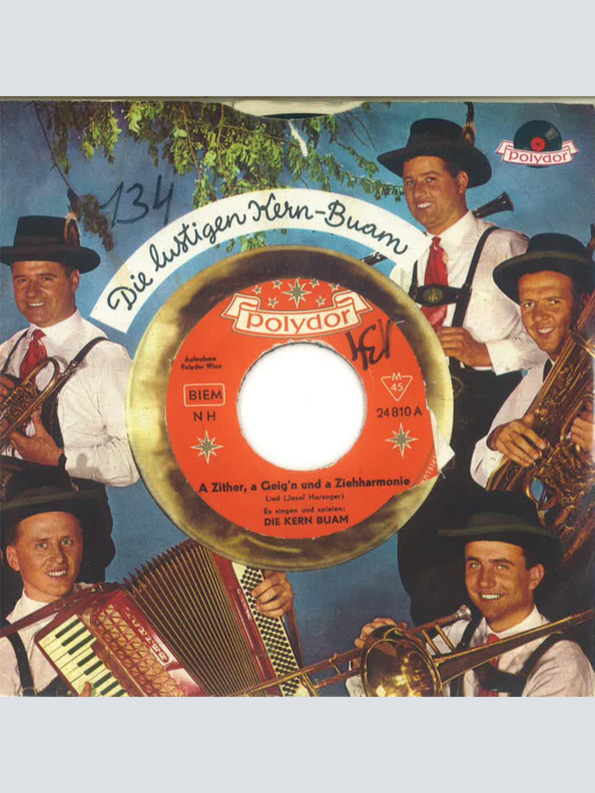 Vinyl / Die Kern Buam - A Zither, A Geig'n Und A Zieharmonie