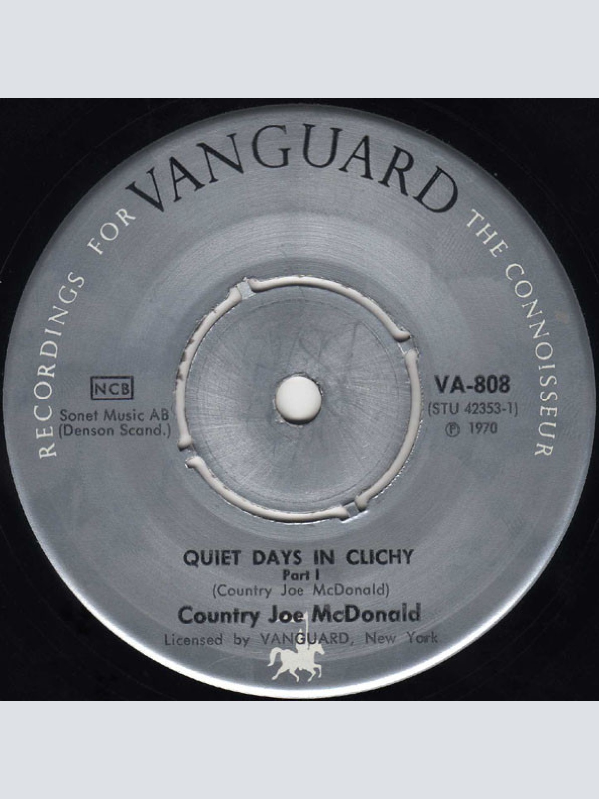Vinyl / Country Joe McDonald - Quiet Days In Clichy