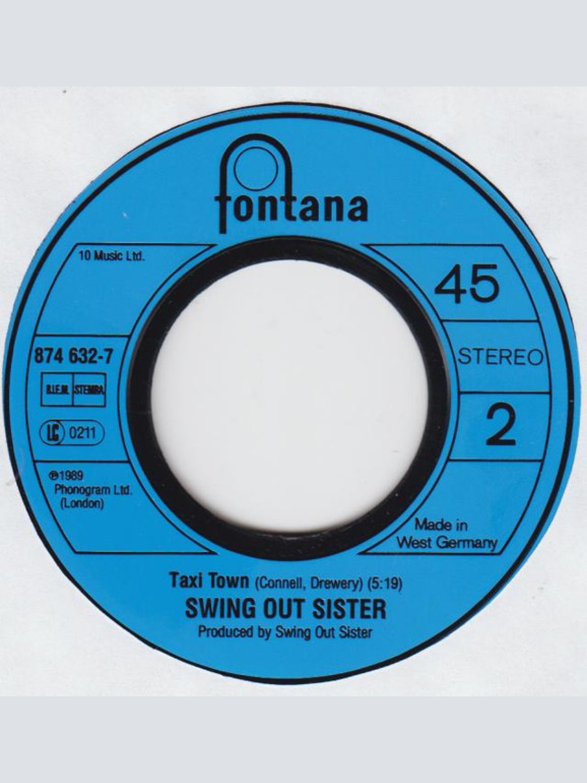 Vinyl / Swing Out Sister - Where In The World