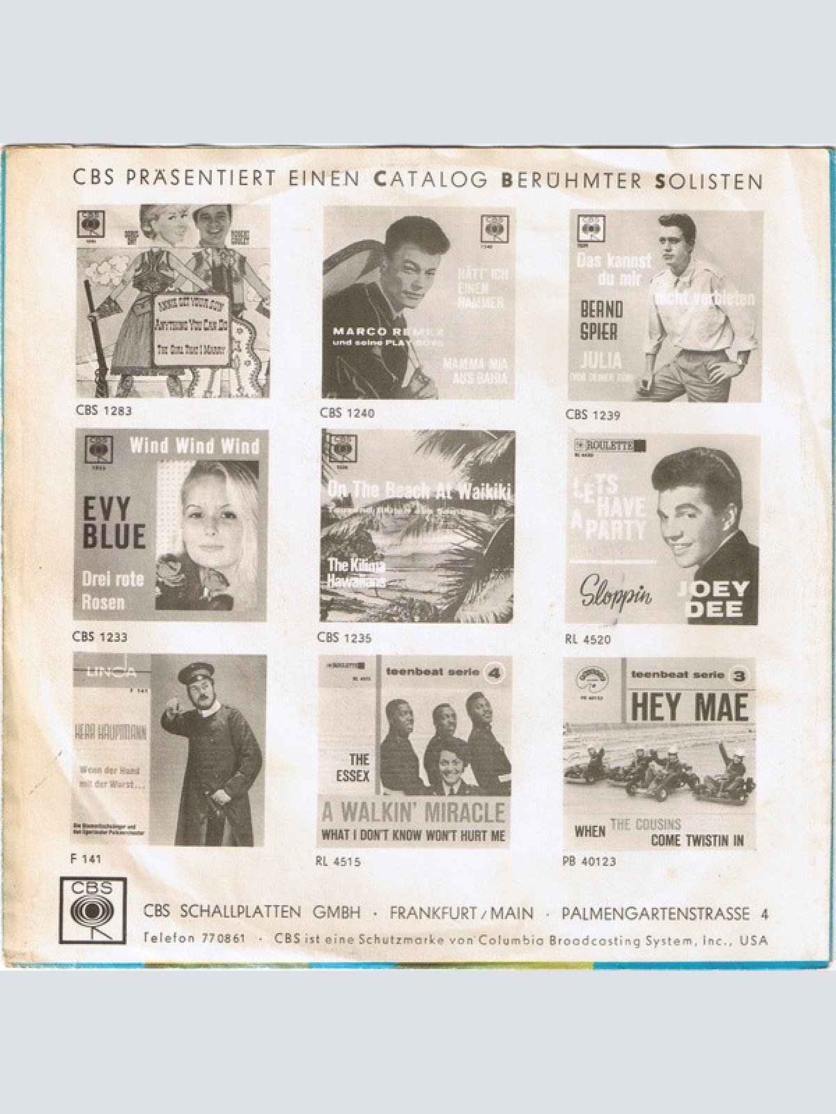 Vinyl / Bernd Spier - Das Kannst Du Mir Nicht Verbieten / Julia (Vor Deiner Tür)