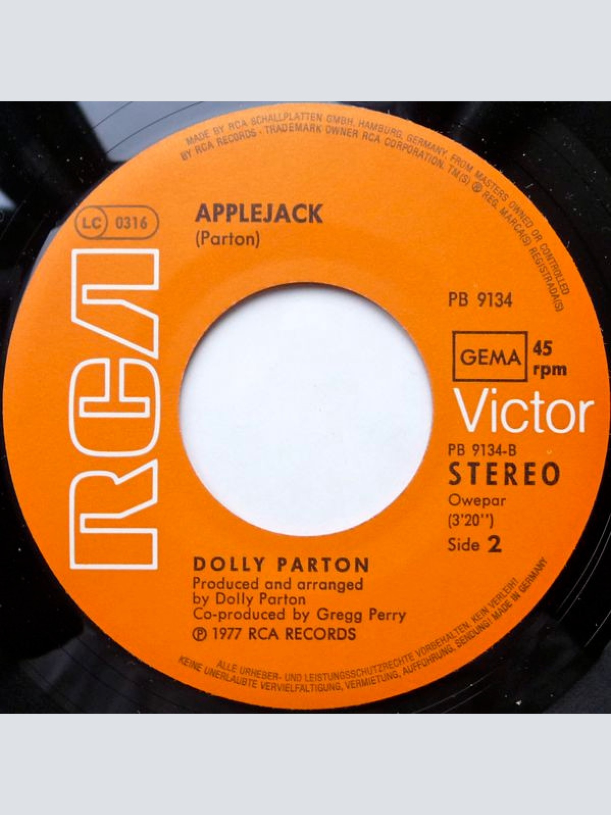 Vinyl / Dolly Parton - (Your Love Has Lifted Me) Higher And Higher / Applejack