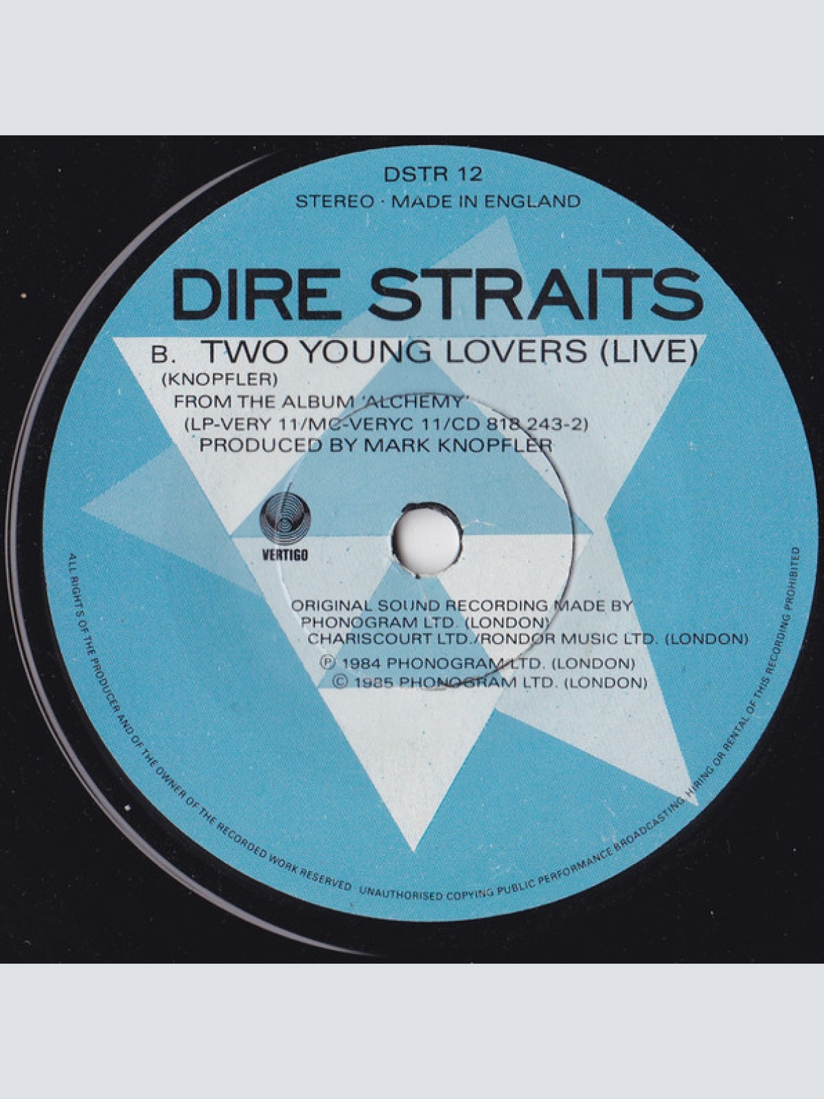 Vinyl / Dire Straits - Walk Of Life